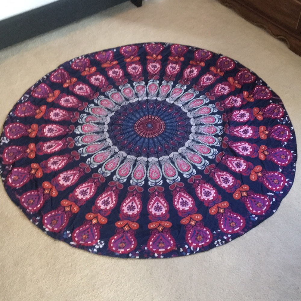 Round Beach Blanket